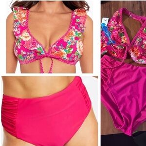 Skinny Dippers Kiara & Bar lii New! Beach Bikini Set